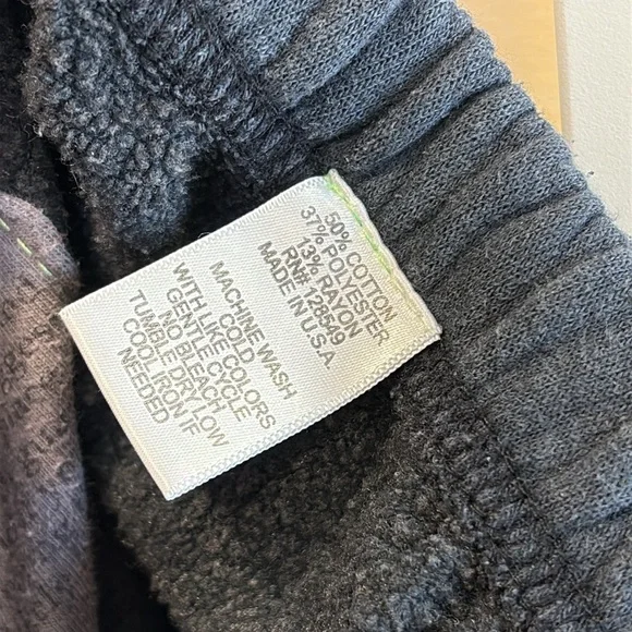 Aviator Nation Bolt Sweatpants Joggers Grey Small - Picture 8 of 8